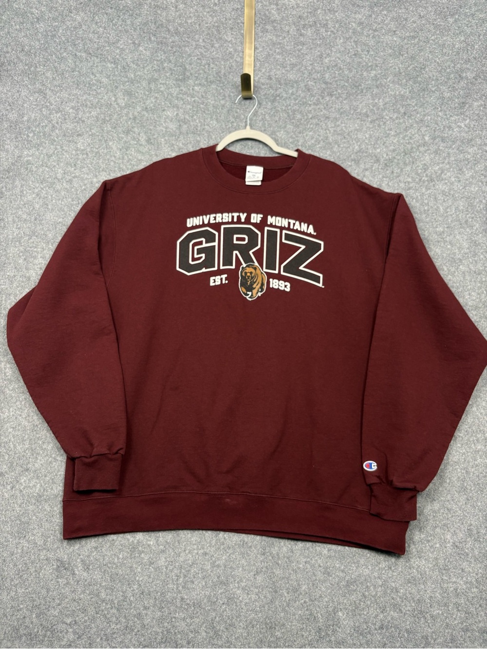 Champion University of Montana Grizzlies GRIZ Sweatshirt 2XL